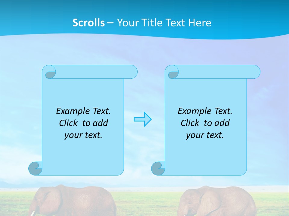 Wilderness Animal Family PowerPoint Template