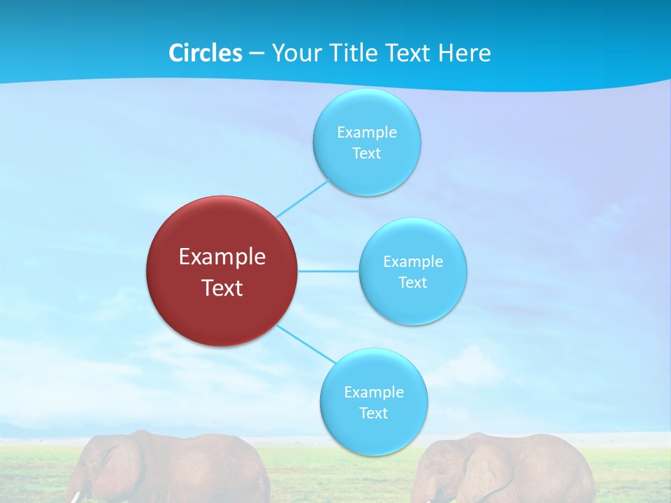 Wilderness Animal Family PowerPoint Template