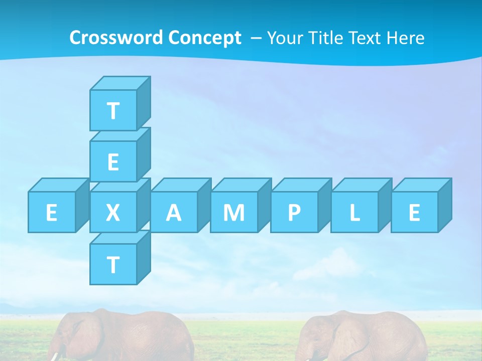 Wilderness Animal Family PowerPoint Template