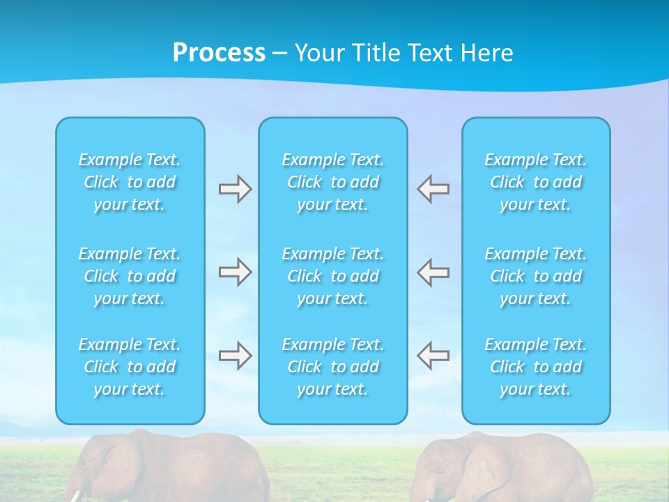 Wilderness Animal Family PowerPoint Template