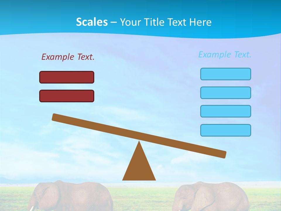 Wilderness Animal Family PowerPoint Template