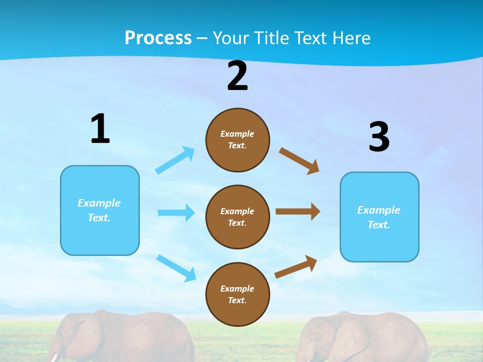 Wilderness Animal Family PowerPoint Template