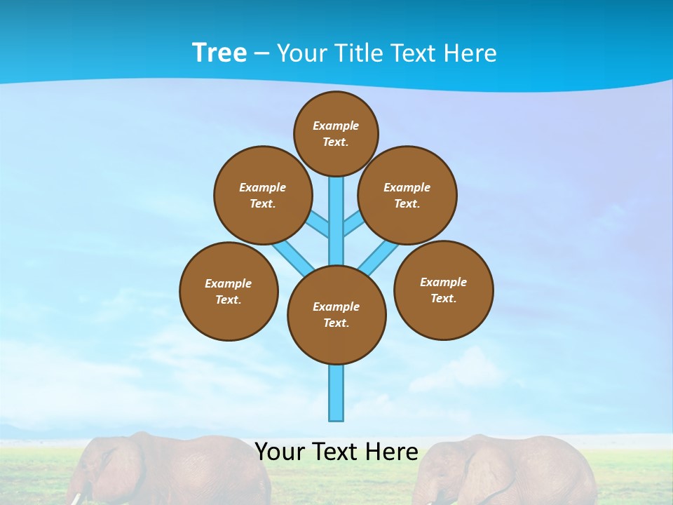 Wilderness Animal Family PowerPoint Template