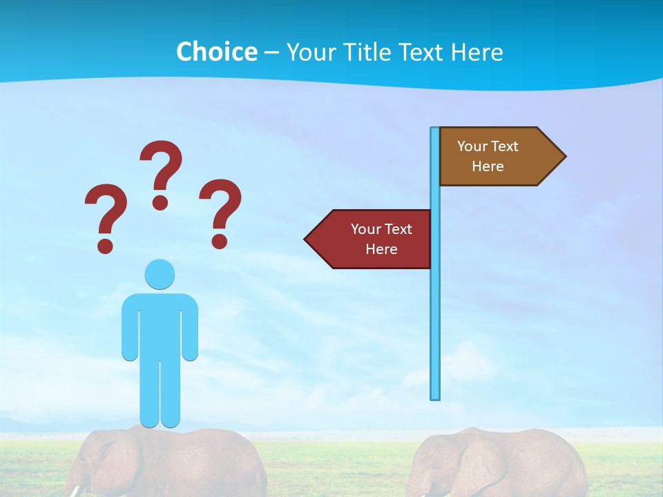 Wilderness Animal Family PowerPoint Template