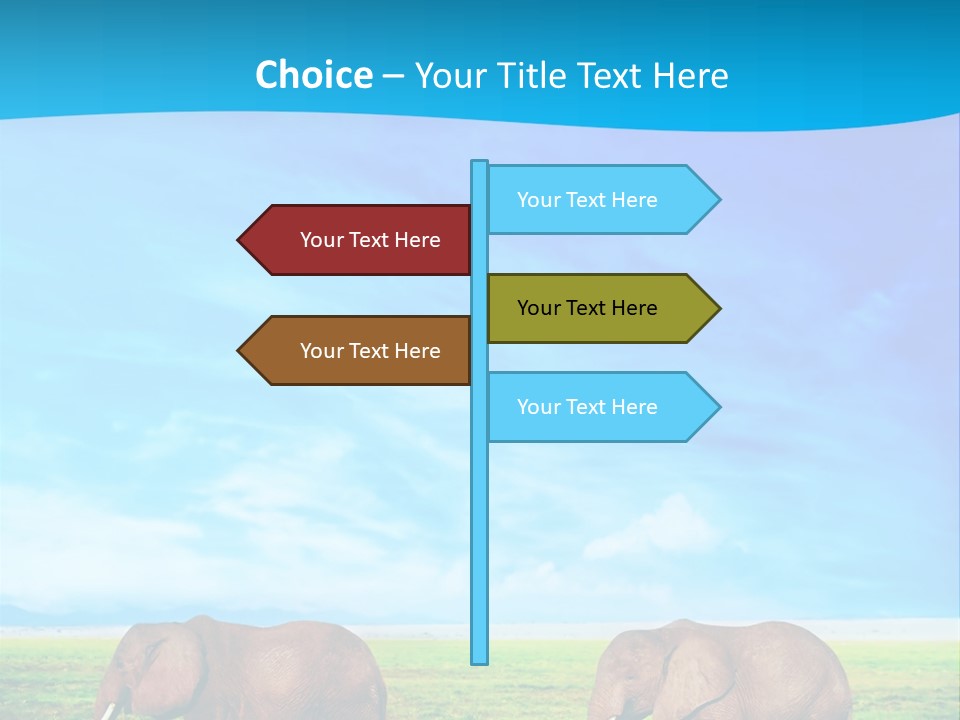 Wilderness Animal Family PowerPoint Template