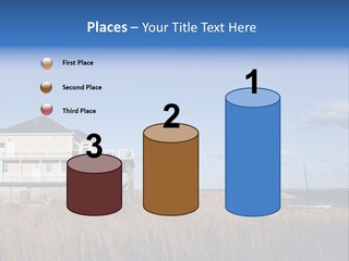 House The Hamptons Water PowerPoint Template