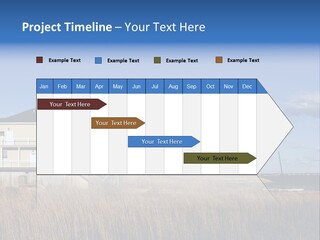 House The Hamptons Water PowerPoint Template