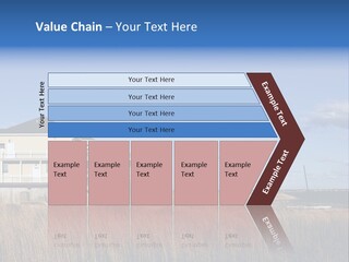 House The Hamptons Water PowerPoint Template