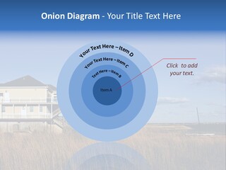 House The Hamptons Water PowerPoint Template