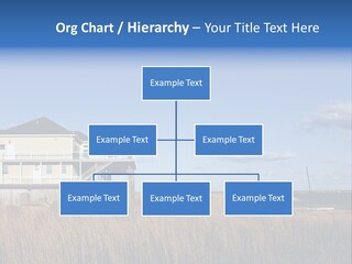 House The Hamptons Water PowerPoint Template