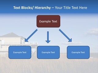 House The Hamptons Water PowerPoint Template