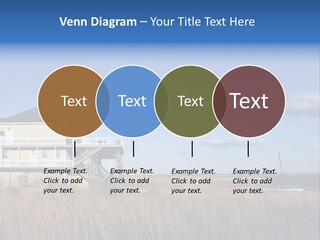 House The Hamptons Water PowerPoint Template