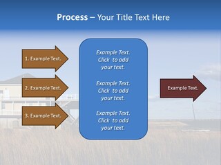 House The Hamptons Water PowerPoint Template