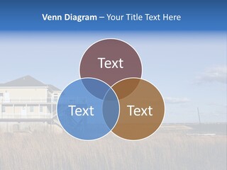 House The Hamptons Water PowerPoint Template