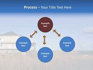 House The Hamptons Water PowerPoint Template
