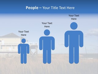 House The Hamptons Water PowerPoint Template