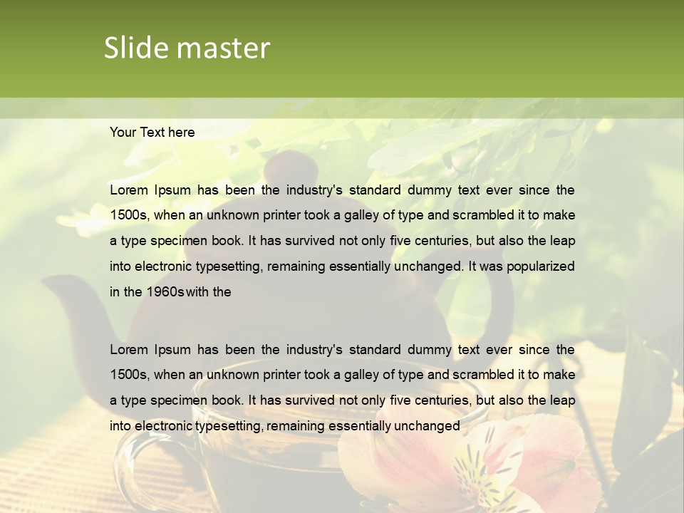 Fresh Kettle Gourmet PowerPoint Template