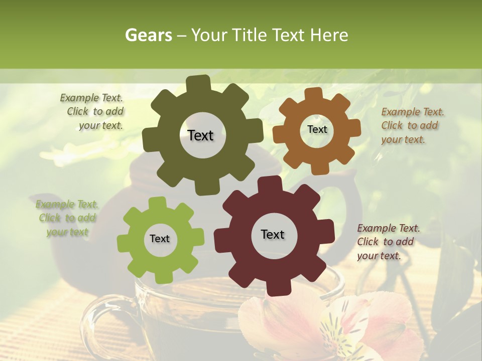 Fresh Kettle Gourmet PowerPoint Template