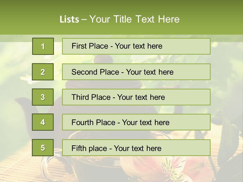 Fresh Kettle Gourmet PowerPoint Template