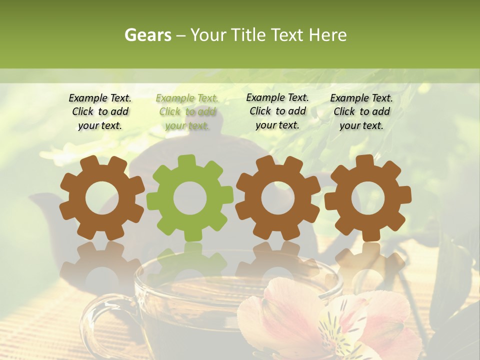 Fresh Kettle Gourmet PowerPoint Template