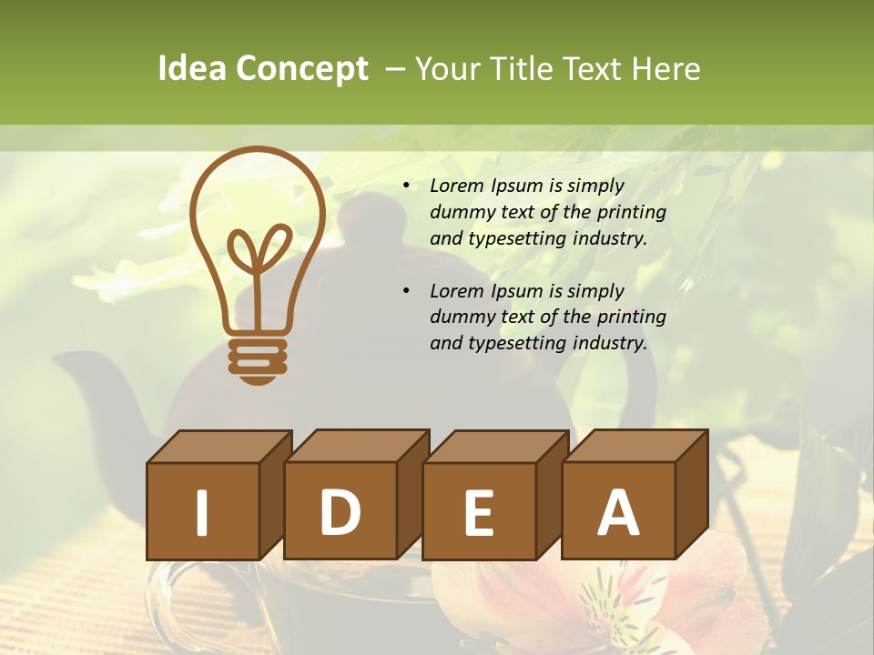 Fresh Kettle Gourmet PowerPoint Template