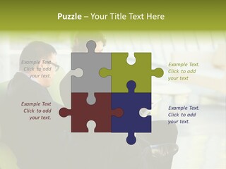 Planning Technology Organization PowerPoint Template