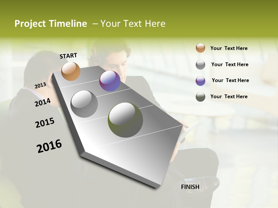 Planning Technology Organization PowerPoint Template