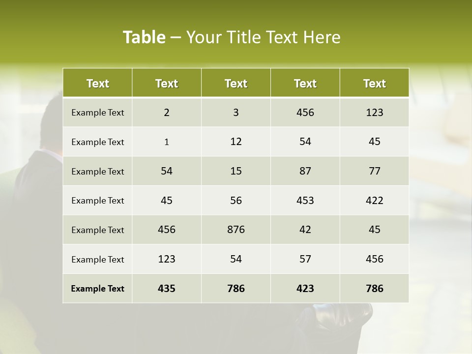 Planning Technology Organization PowerPoint Template