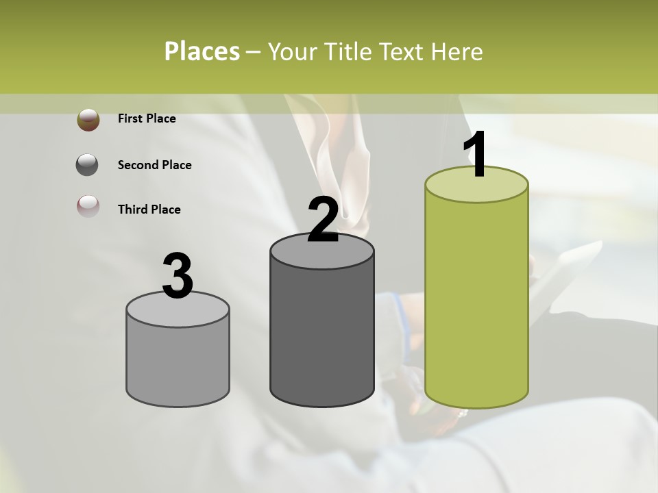 Informal Vertical Copy Space PowerPoint Template