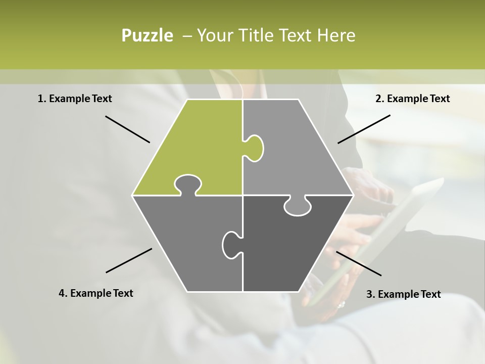 Informal Vertical Copy Space PowerPoint Template