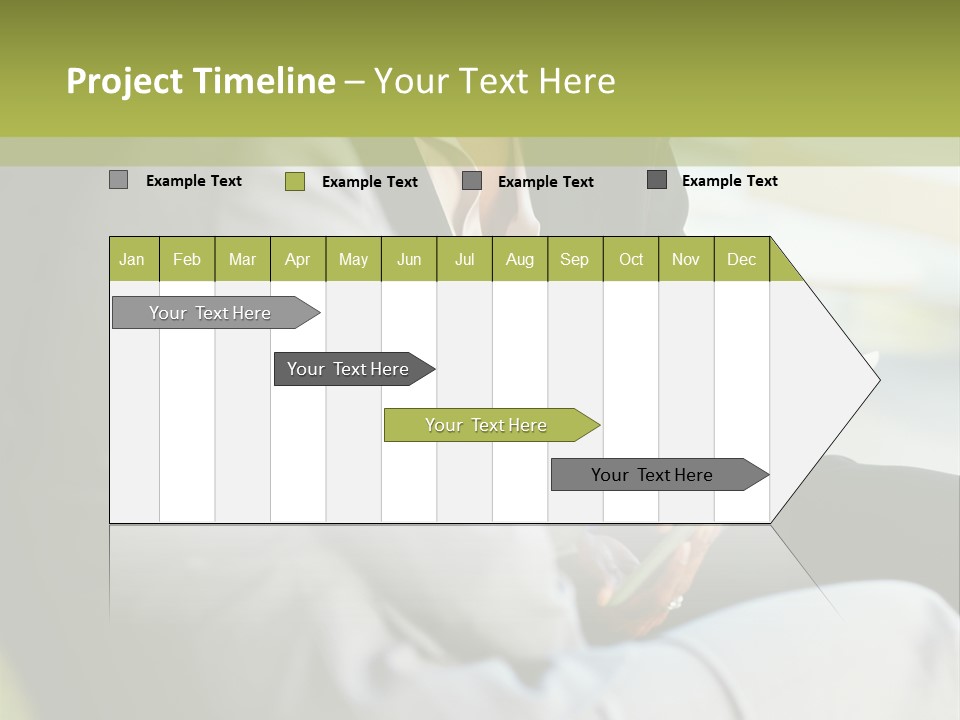 Informal Vertical Copy Space PowerPoint Template