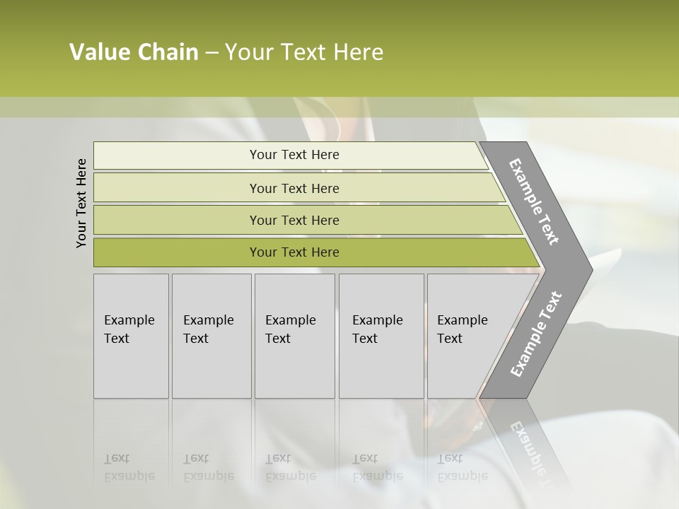 Informal Vertical Copy Space PowerPoint Template