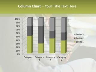 Informal Vertical Copy Space PowerPoint Template