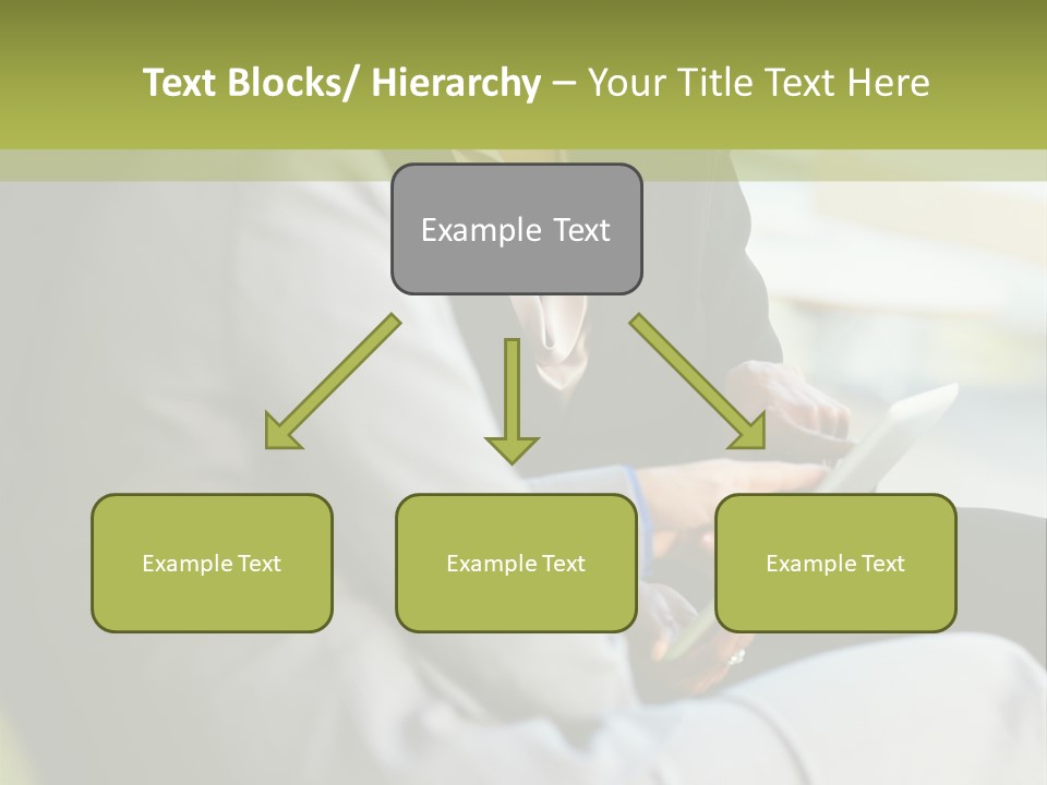Informal Vertical Copy Space PowerPoint Template