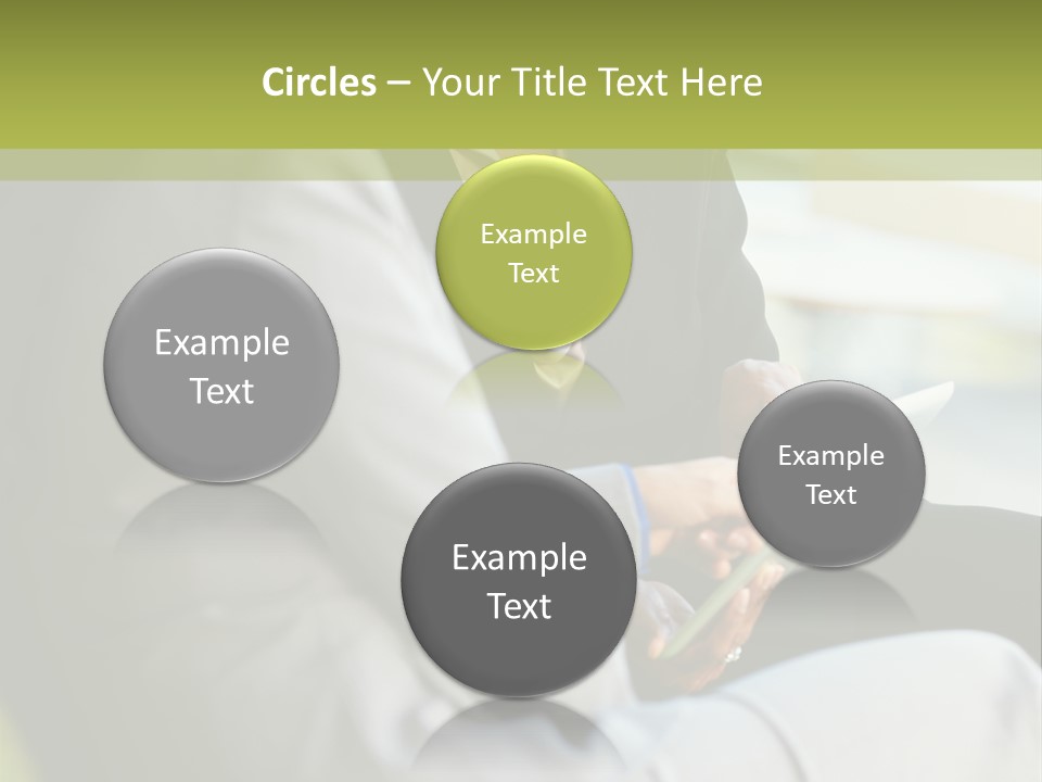 Informal Vertical Copy Space PowerPoint Template
