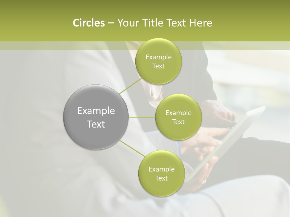 Informal Vertical Copy Space PowerPoint Template