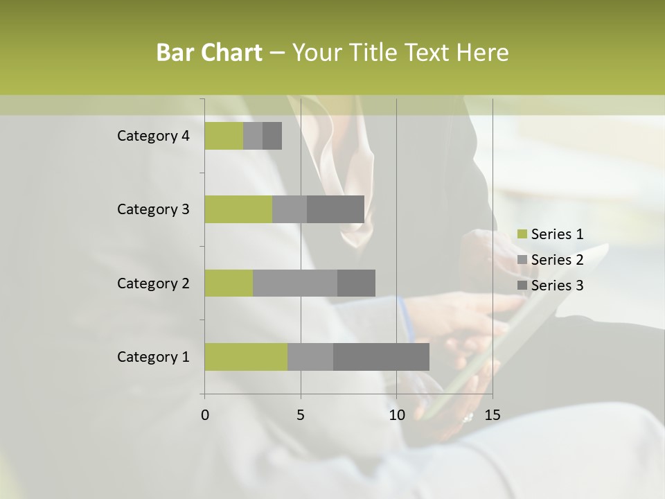 Informal Vertical Copy Space PowerPoint Template