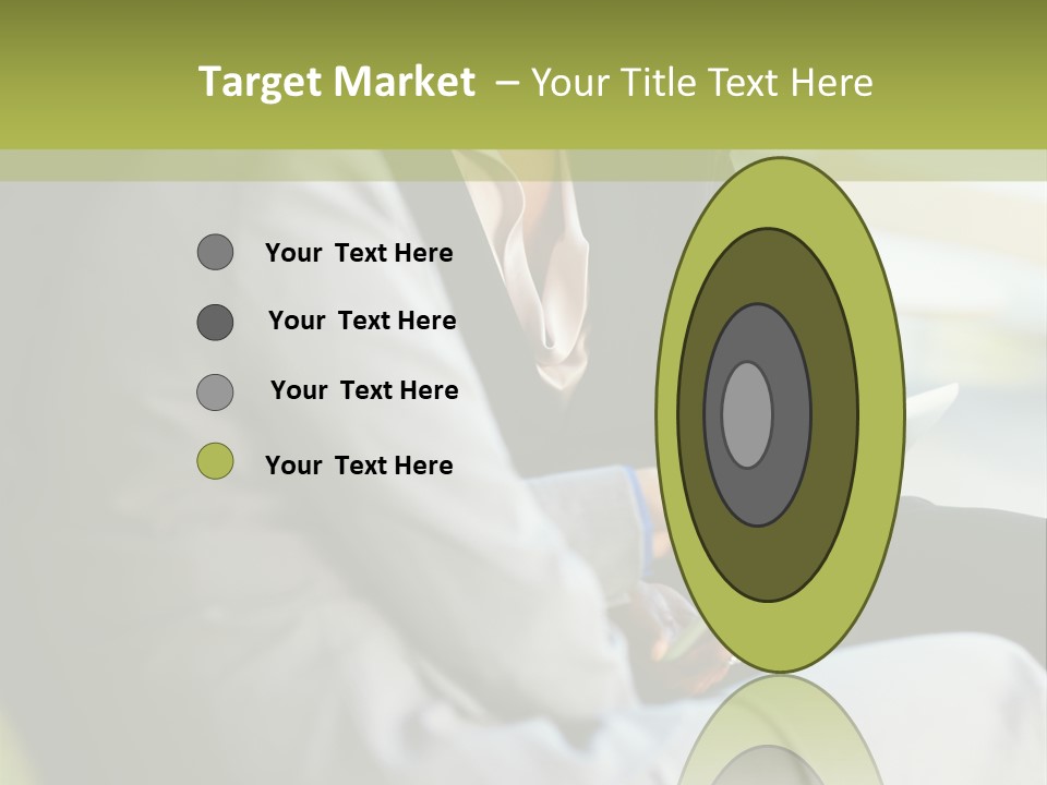 Informal Vertical Copy Space PowerPoint Template