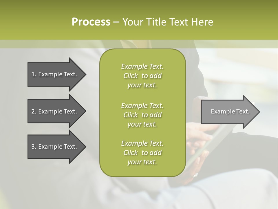 Informal Vertical Copy Space PowerPoint Template