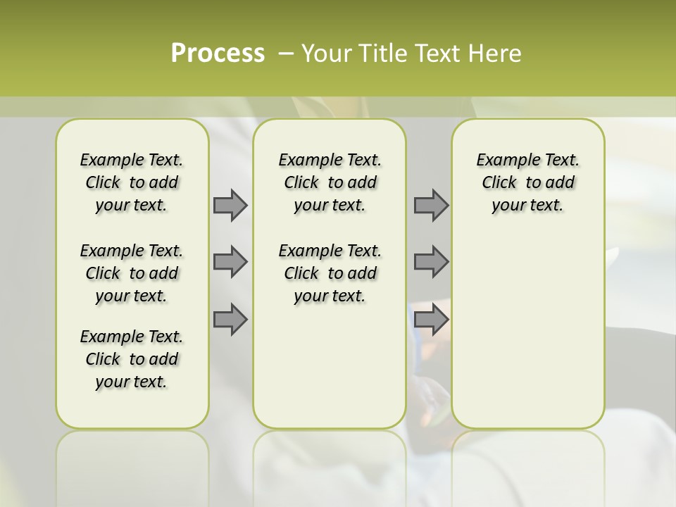 Informal Vertical Copy Space PowerPoint Template