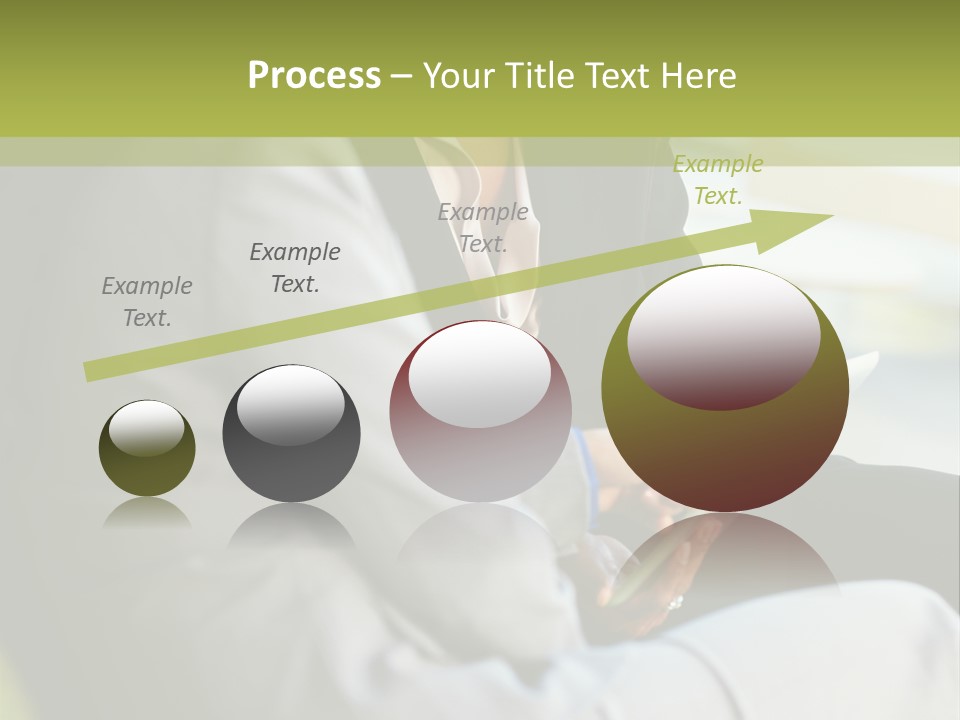 Informal Vertical Copy Space PowerPoint Template