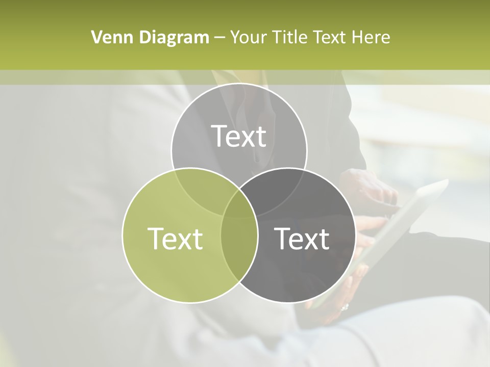 Informal Vertical Copy Space PowerPoint Template