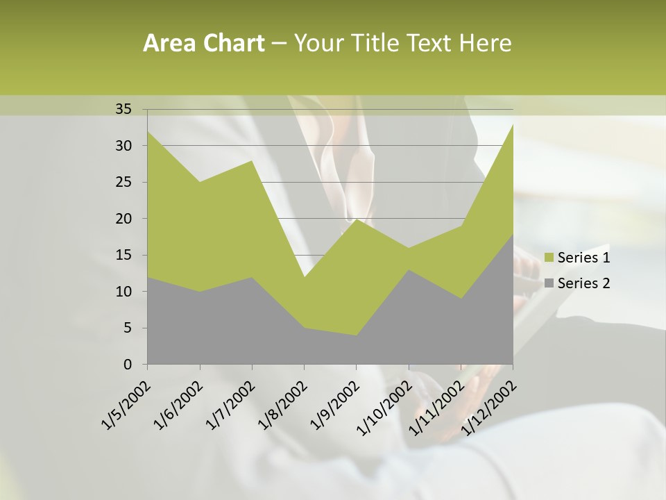 Informal Vertical Copy Space PowerPoint Template