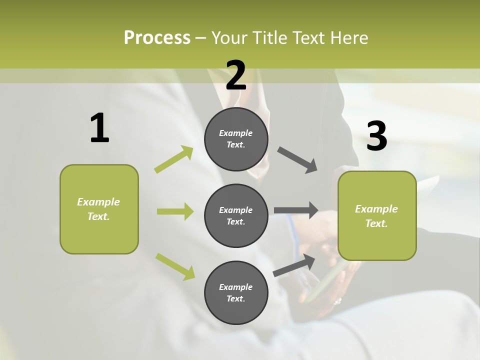 Informal Vertical Copy Space PowerPoint Template