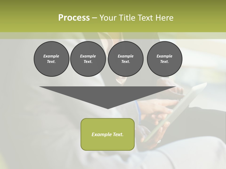 Informal Vertical Copy Space PowerPoint Template