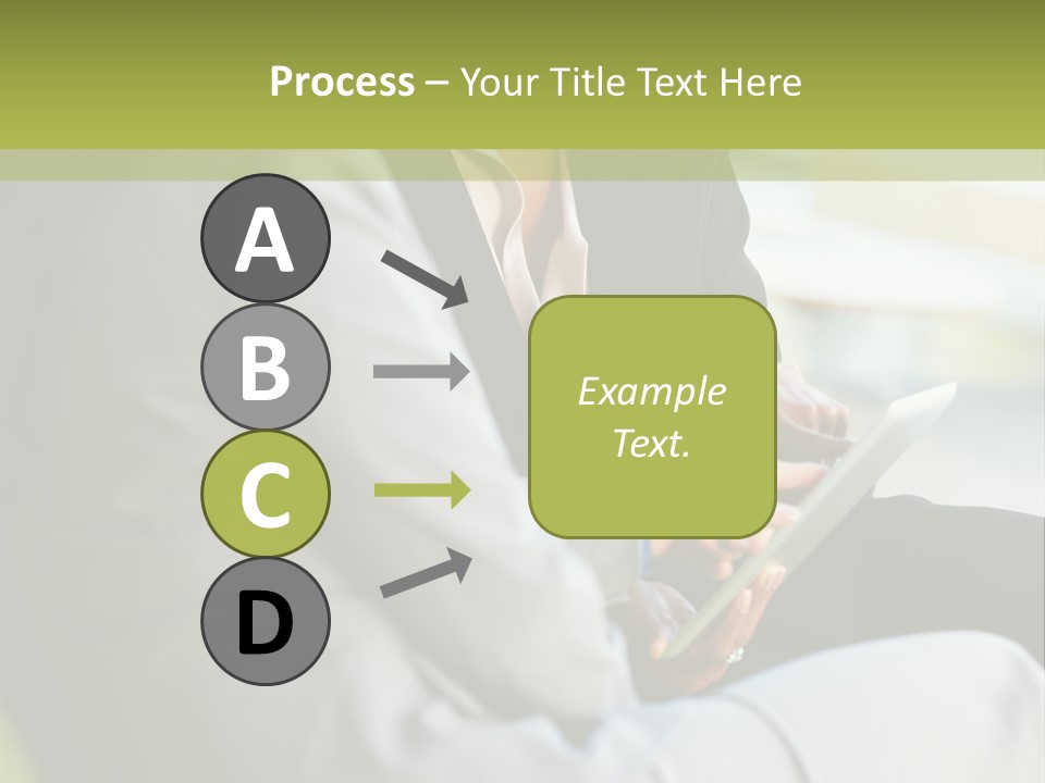 Informal Vertical Copy Space PowerPoint Template