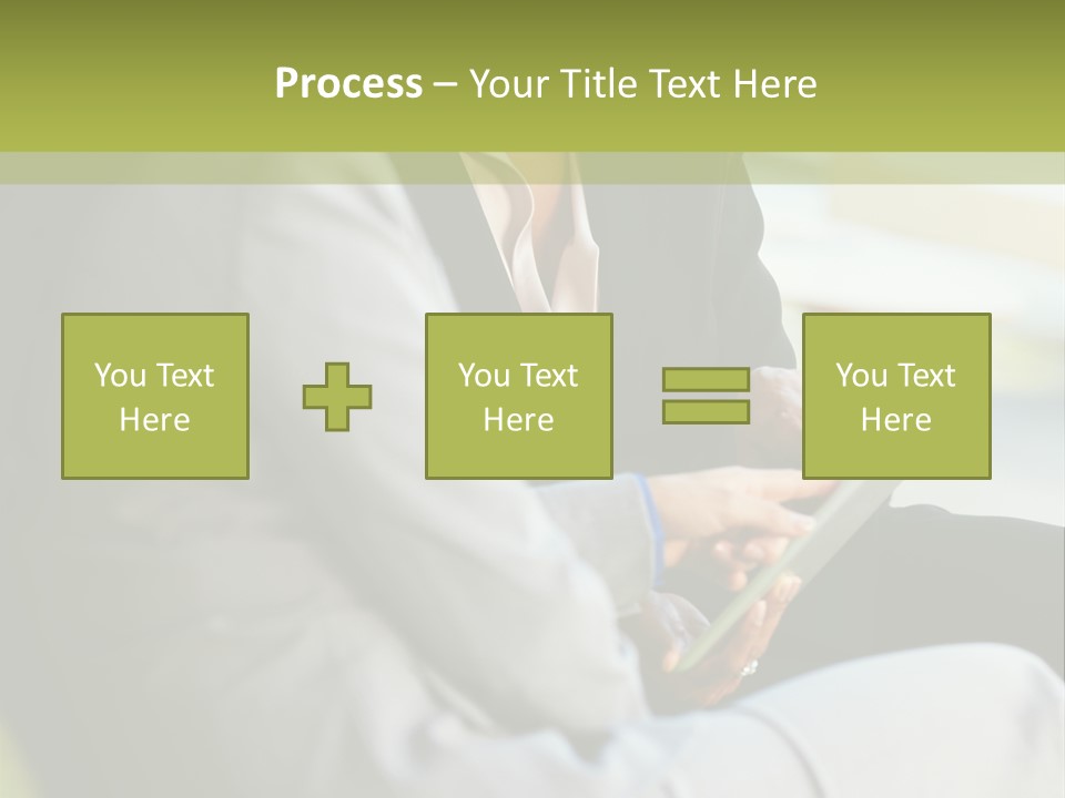 Informal Vertical Copy Space PowerPoint Template
