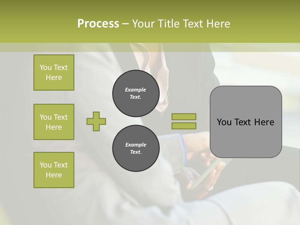 Informal Vertical Copy Space PowerPoint Template