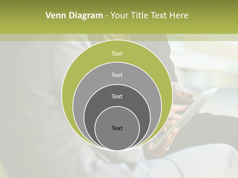 Informal Vertical Copy Space PowerPoint Template