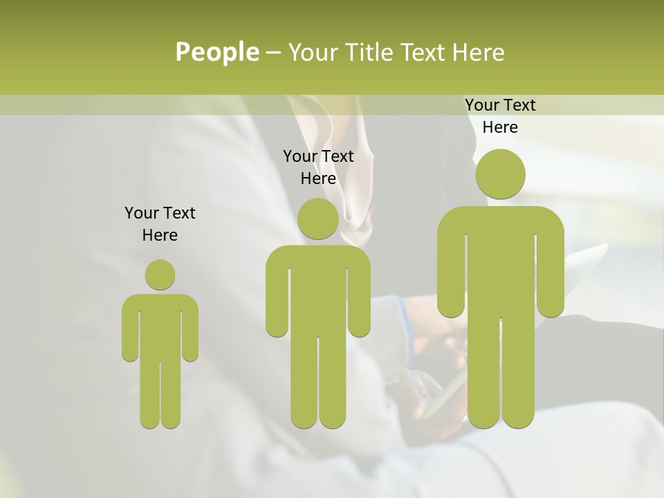 Informal Vertical Copy Space PowerPoint Template